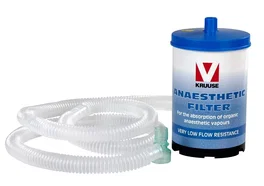 Kruuse Filtre d'évacuation des gaz anesthésiques 2m x 22mm