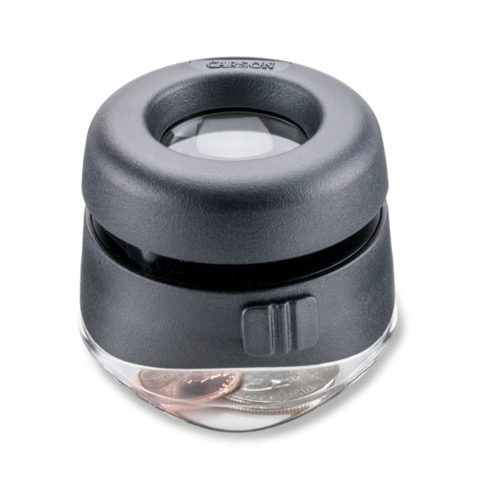 Carson LH-50 VersalLoupe LED 10x Magnifier Carson LH-50 VersalLoupe LED 10x Magnifier