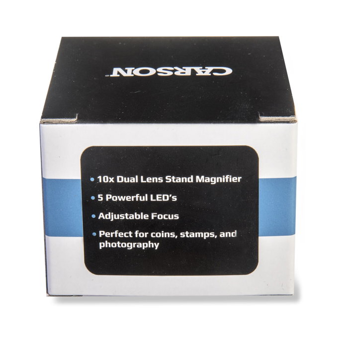 Carson LH-50 VersalLoupe LED 10x Magnifier Carson LH-50 VersalLoupe LED 10x Magnifier