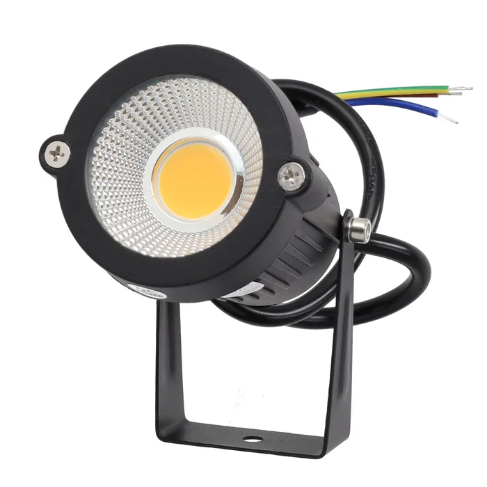 Projecteur LED Jardin 5W 450Lm 6000K avec Pique, 40 000H [SL-SL-C10-5W-CW]