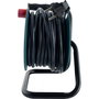 Rev Dérouleur de câble Mini 3 prises 10m Noir / Vert