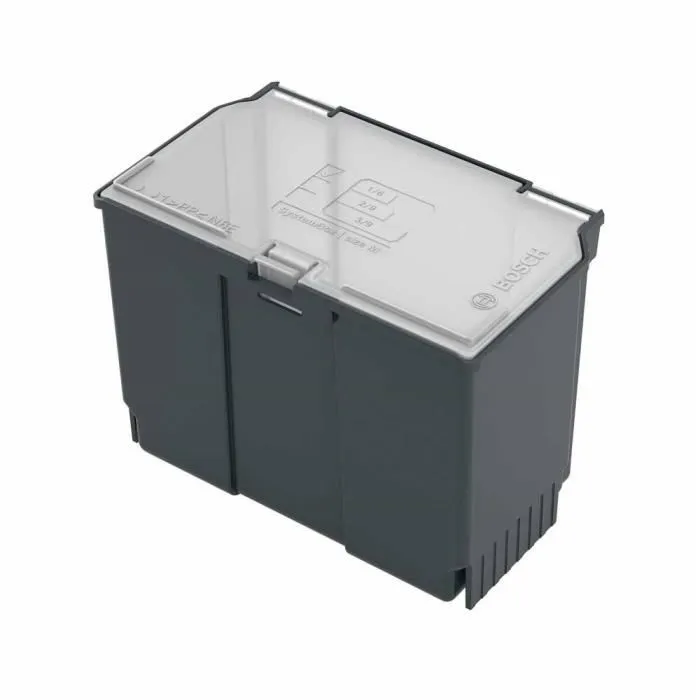 Bosch SystemBox M02 - Boîte d'accessoires en plastique blanc, taille M (Moyenne), rangement pratique