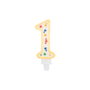 Party Time Bougie Anniversaire Chiffres 0-9 Assortie