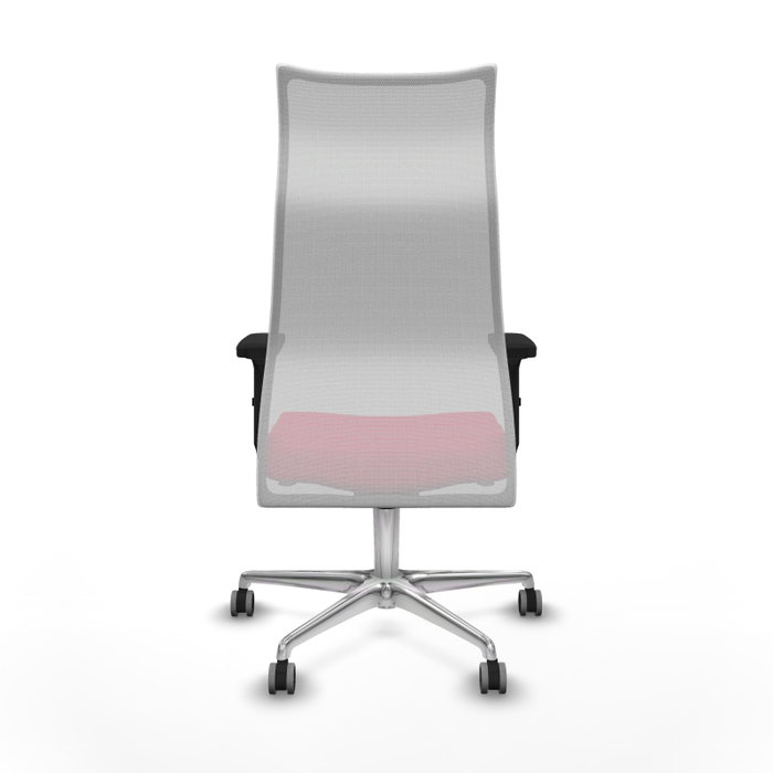 Piqueras y Crespo Chaise de Bureau Albacete Rouge et Blanc