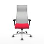 Piqueras y Crespo Chaise de Bureau Albacete Rouge et Blanc