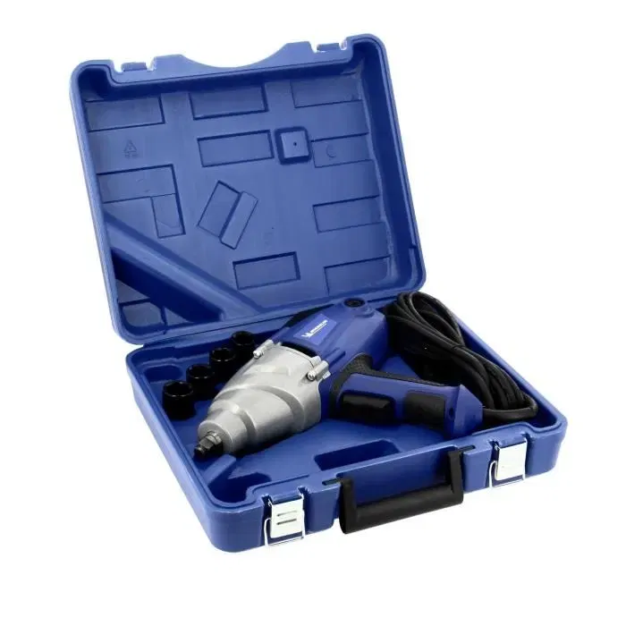 Michelin - Clé à choc électrique 230V 1050W, visseuse-déboulonneuse, 2200 t/min, Couple 150-350 Nm (horaire) 500 Nm (anti-horaire)