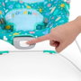 Bright Starts Disney Baby Stitch - Transat bébé avec vibrations et arche de jouets