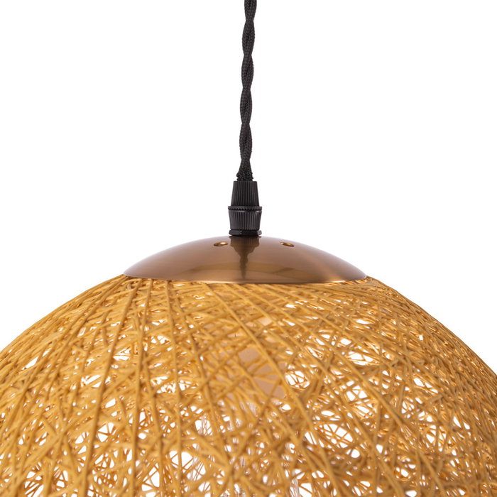 Lampe À Suspension Santarem Ø300 mm en Ratán