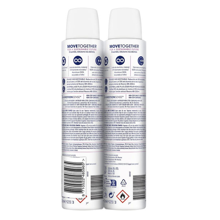 Déodorant Rexona 48h Invisible 200 ml (2 Unités) Déodorant Rexona 48h Invisible 200 ml (2 Unités)