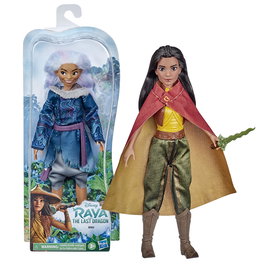 Hasbro - Poupée Disney Raya et le Dernier Dragon - Modèle E9470 - 2 modèles assortis - Jouet pour enfants +3 ans