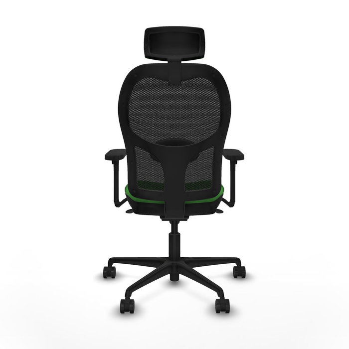 Piqueras y Crespo Chaise de Bureau avec Appui-tête Jorquera 3D036N2 Vert