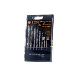 Celesa Estuche Mixto 4Widia/4Hss-Co - Lot de 8 fraises à chanfreiner en carbure et HSS, diamètres 4, 5, 6, 8 mm