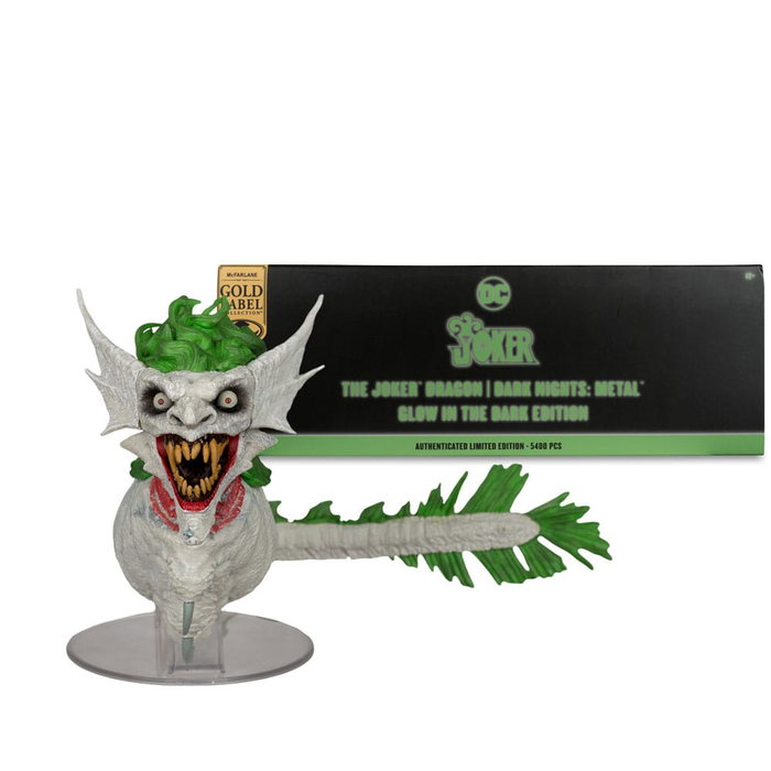 McFarlane Toys Dark Nights: Metal DC Multiverse Joker Dragon Glow in the Dark Edition (Gold Label)