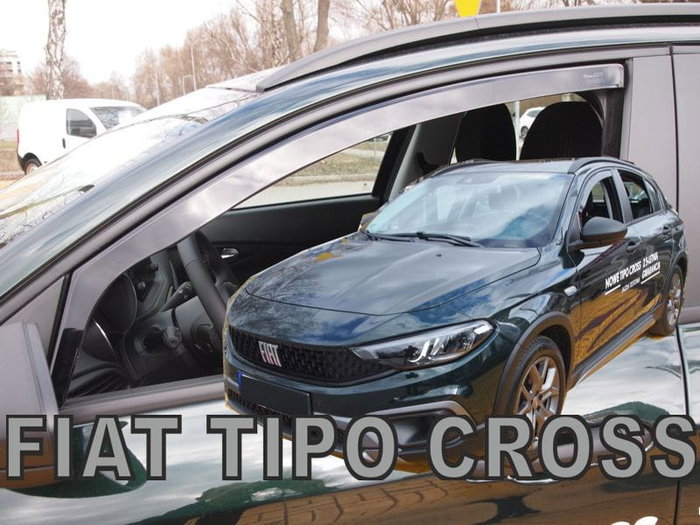 Heko Déflecteurs de fenêtres avant pour Fiat Tipo et Tipo Cross Heko Déflecteurs de fenêtres avant pour Fiat Tipo et Tipo Cross