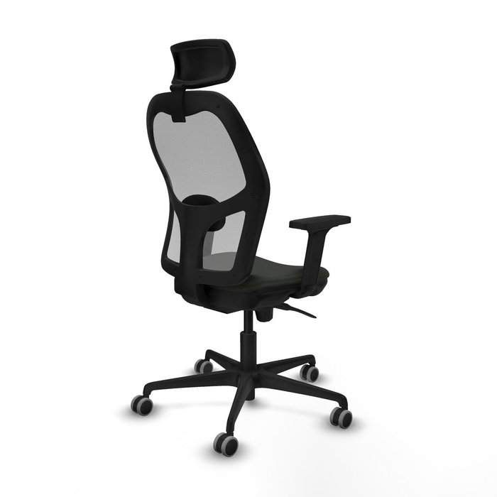 Piqueras y Crespo Chaise de Bureau avec Appui-tête 2D036G2 Noir Piqueras y Crespo Chaise de Bureau avec Appui-tête 2D036G2 Noir