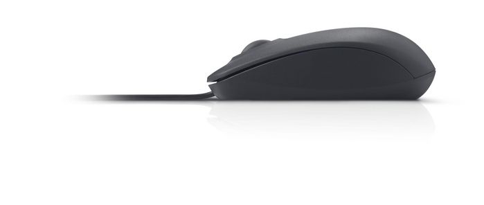 Dell MS111 Souris filaire optique USB 3 boutons avec molette - 1000 DPI - Noire Dell MS111 Souris filaire optique USB 3 boutons avec molette - 1000 DPI - Noire
