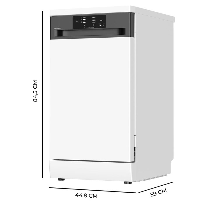 Lave-vaisselle Cecotec 4350 Blanc 9 Tasses