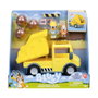 Bluey Camion Benne avec figurines Bluey et Bingo