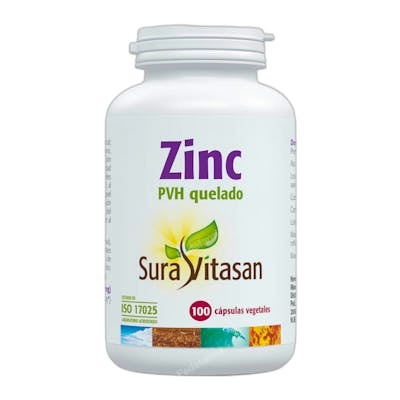 SURA VITASAN Zinc PVH Quelé 25mg SURA VITASAN Zinc PVH Quelé 25mg