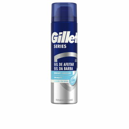 Gillette Series Gel de rasage rafraîchissant pour peaux sensibles 200 ml