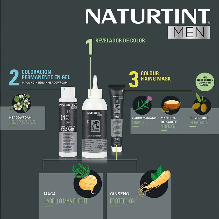 Naturtint NATURTINT MEN 4N châtain naturel
