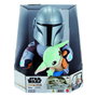 Mattel Star Wars Peluche Clan de Dos Mando avec Grogu