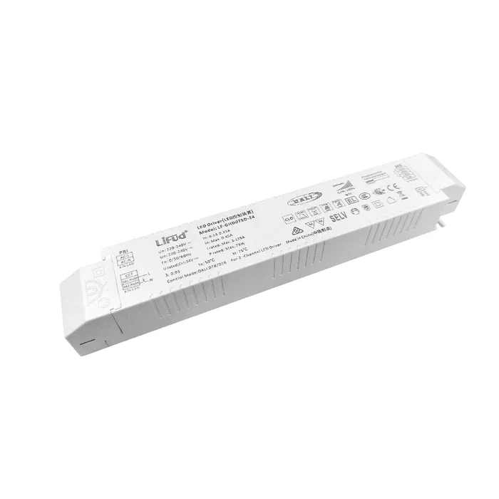 Lifud Driver LED 100W 24V Dimmable DALI/PUSH IP20 Lifud Driver LED 100W 24V Dimmable DALI/PUSH IP20