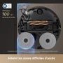 Dreame Robot Aspirateur X50 avec Base - Prévention Obstacles IA 360° - 20.000 Pa