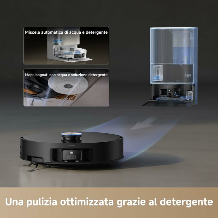 Dreame X50 Ultra Complete - Robot Aspirateur Laveur 20 000 Pa avec Station