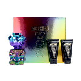 Moschino Coffret Parfum Eau de Parfum Vaporisateur 50 ml, Gel Douche 50 ml, Lait Corporel 50 ml Unisexe