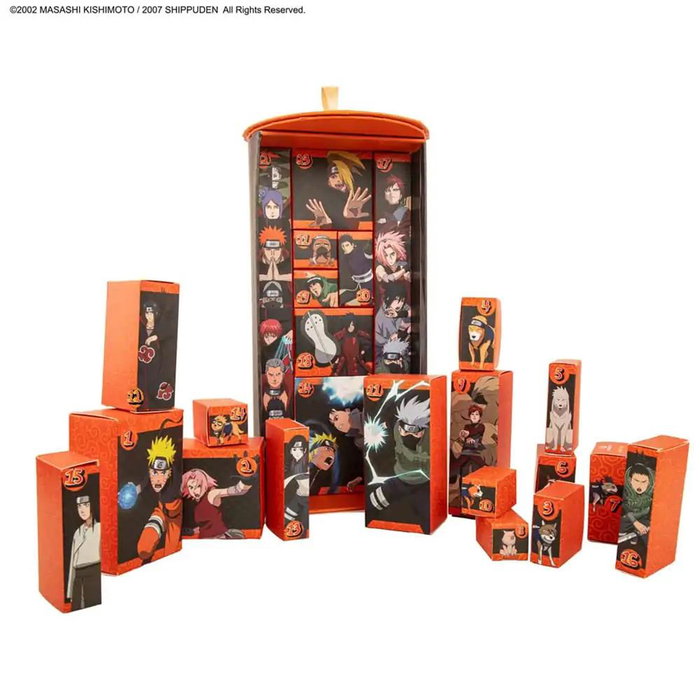 Cinereplicas - Calendrier de l'Avent Deluxe Naruto 2025, 24 Sourpises Collection Cinereplicas - Calendrier de l'Avent Deluxe Naruto 2025, 24 Sourpises Collection