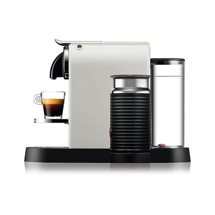 De'Longhi Machine à capsules CitiZ & Milk EN267.WAE Blanc avec mousseur à lait