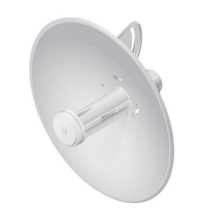 Ubiquiti PowerBeam - Antenne Bridge airMAX 5 GHz avec portée de 20 km, débit 150 Mbps, gain 22 dBi - Modèles PBE-M5-300 / PBE-M5 400 / PBE-M5-620 - Blanc Ubiquiti PowerBeam - Antenne Bridge airMAX 5 GHz avec portée de 20 km, débit 150 Mbps, gain 22 dBi - Modèles PBE-M5-300 / PBE-M5 400 / PBE-M5-620 - Blanc
