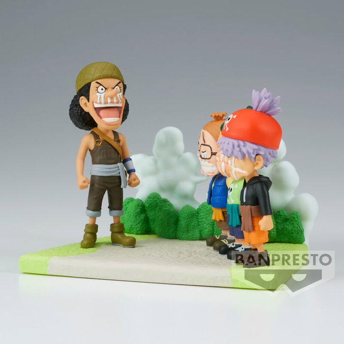 BANPRESTO - Figurine Usopp One Piece - Pirates Log Stories - 7 cm