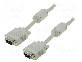 DIGITUS Câble VGA 1,8m D-Sub 15pin HD de chaque côté