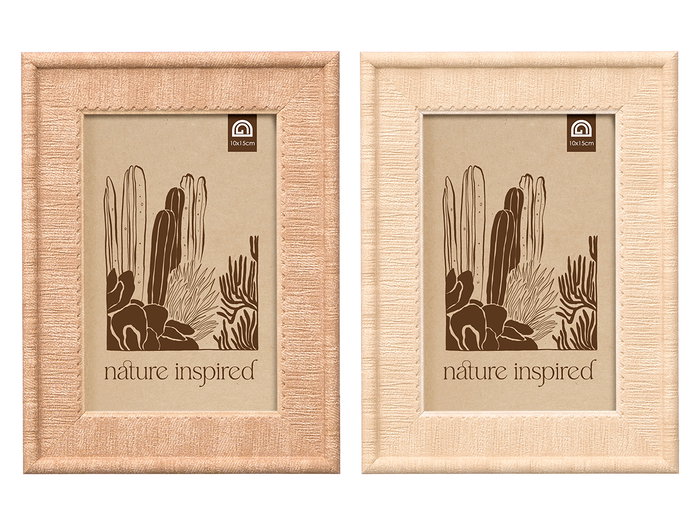 GIFTDECOR Lot de 24 cadres photo en relief 10x15cm couleur Madera GIFTDECOR Lot de 24 cadres photo en relief 10x15cm couleur Madera