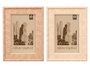 GIFTDECOR Lot de 24 cadres photo en relief 10x15cm couleur Madera