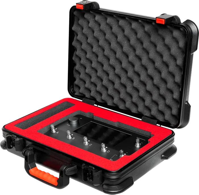 GATOR Estuche rigide TSA pour processeur Neural DSP Quad Cortex avec intérieur en mousse, 45 x 33 x 14 cm, noir