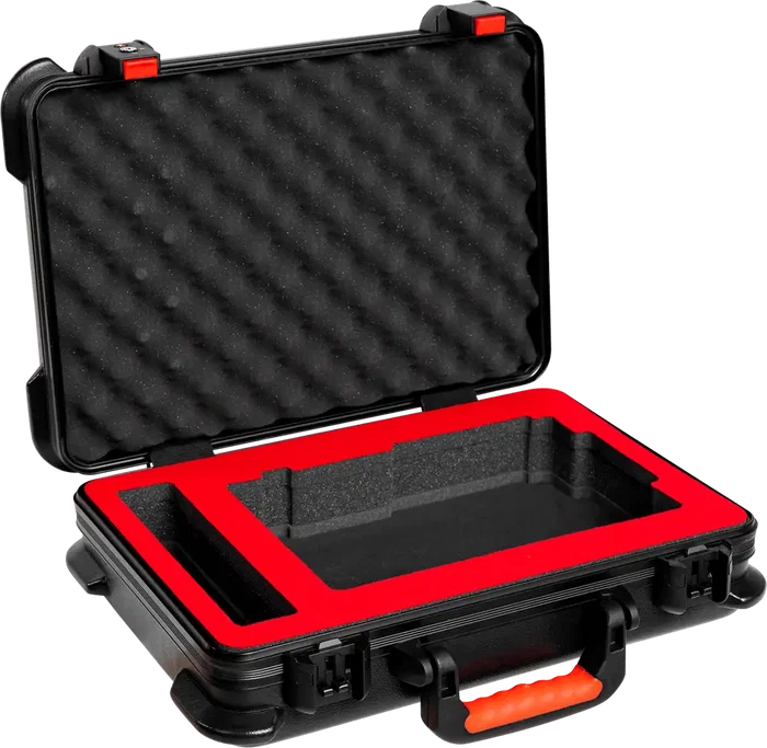 GATOR Estuche rigide TSA pour processeur Neural DSP Quad Cortex avec intérieur en mousse, 45 x 33 x 14 cm, noir