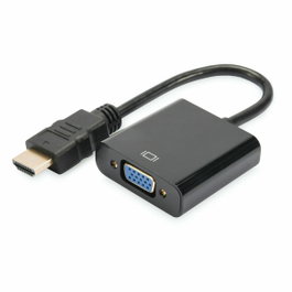 DIGITUS Convertisseur HDMI avec entrée HDMI et jack 3,5 mm vers D-Sub 15pin