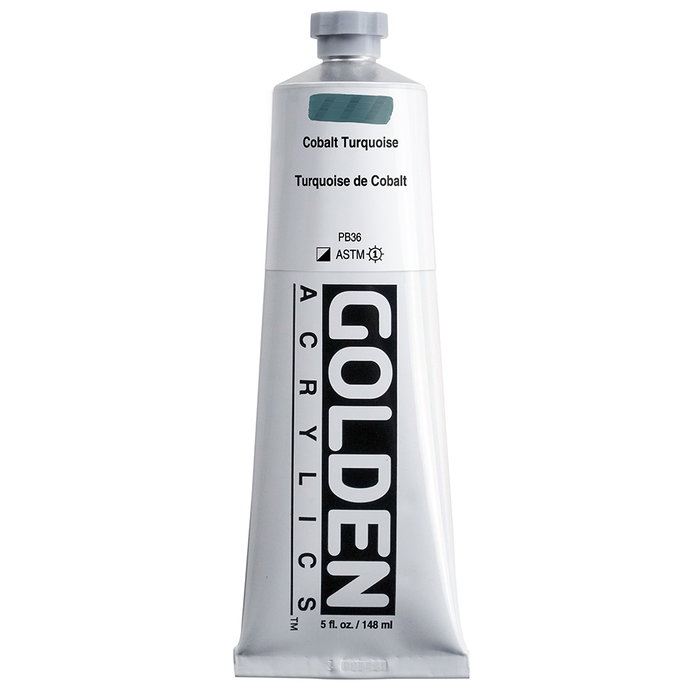 Golden Peinture Acrylique Heavy Body Cobalto Turquesa 148 ml Golden Peinture Acrylique Heavy Body Cobalto Turquesa 148 ml