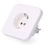 Socle de prise F-line Blanc Schuko