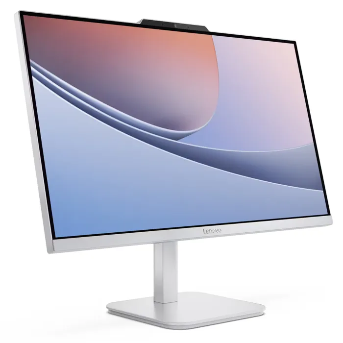 Lenovo A100 PC Tout-en-un 24 pouces FHD, Windows 11, Processeur Intel N100, 8 Go RAM, 256 Go SSD, avec Clavier et Souris sans fil