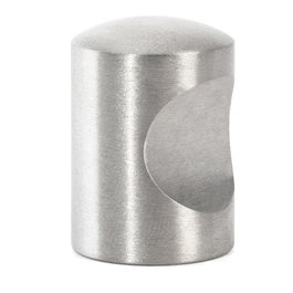 HERRAJES ALK Poignée cylindrique en acier inoxydable inox mate 20 mm