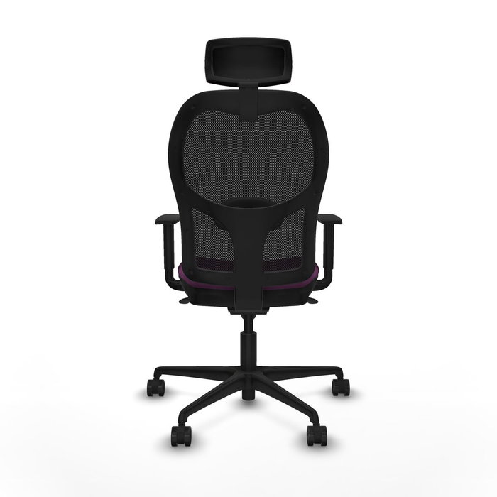 Piqueras y Crespo Chaise de Bureau avec Appui-tête Jorquera 1D036N2 Violet