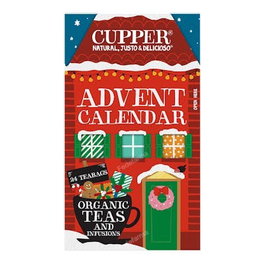 CUPPER Calendrier de l'Avent 24 sachets d'infusions BIO VEG