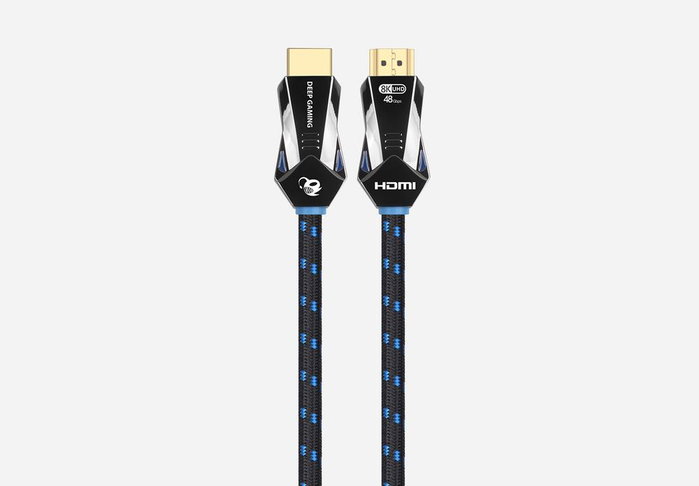 Coolbox Câble HDMI 2.1 4K 120Hz 8K 60Hz 2 mètres Mâle-Mâle Coolbox Câble HDMI 2.1 4K 120Hz 8K 60Hz 2 mètres Mâle-Mâle