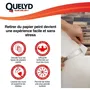 Quelyd DISSOUCOL - Décapant décollant haute performance pour tous types de papiers peints et revêtements muraux - Supprime les résidus de colle - Rendement 500 ml pour 280 m²