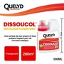 Quelyd DISSOUCOL - Décapant décollant haute performance pour tous types de papiers peints et revêtements muraux - Supprime les résidus de colle - Rendement 500 ml pour 280 m²
