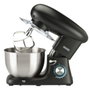 Bourgini Kitchen Chef Plus Batteur Mélangeur 1400W 5.5L Bol Inox 8 Vitesses Noir